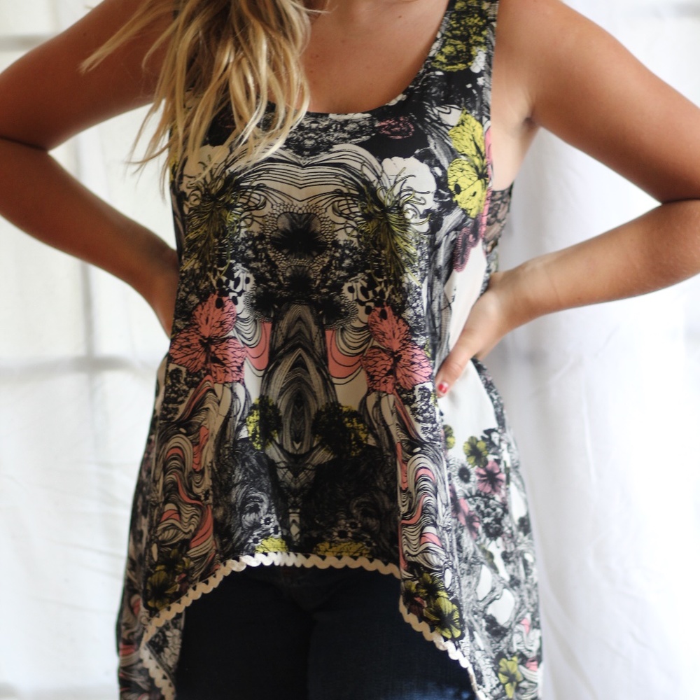 Pattern Tank Top